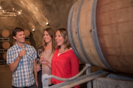NZ's Largest Wine Cave @ Gibbston Valley Wines Wine Cave at Gibbston Valley Wines